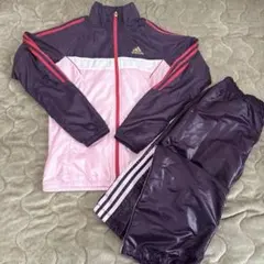 【着画あり】adidas アディダス ウィンドブレーカー 上下セット
