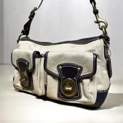 COACH コーチ　ショルダーバッグ　レガシー　ターンロック　肩掛け