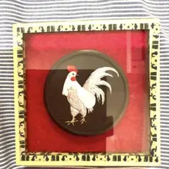 固形墨 中国徽墨 干支酉 専用ガラスケース入り