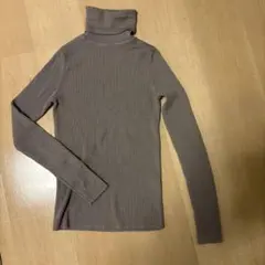 UNIQLO エクストラファインメリノリブタートルネックセーター Ｓサイズ