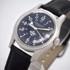 288 稼動 Hamilton 時計 9797 ミリタリーウォッチ　カーキのサムネイル