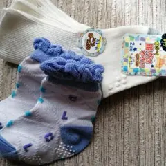 未使用ベビー靴下3足セット