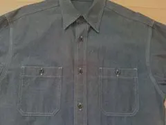 【GU】 美品 メンズ デニムシャツ
