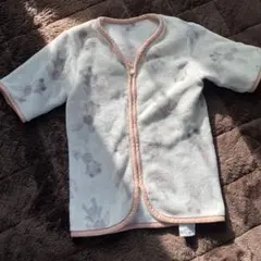 ウサギ柄フリーススリーパー　35×50