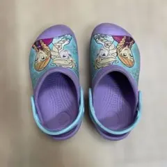 Crocs Frozen サンダル パープル 10-11
