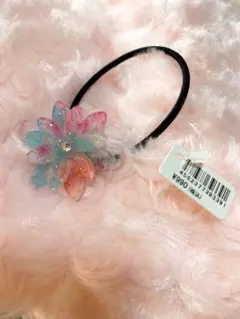 ヘアゴム 髪留め 花 和風 お土産 レジン