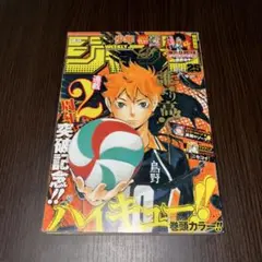 週間少年ジャンプ　2014年　25号　ハイキュー巻頭カラー