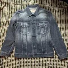 3*v様 【Levi's】00s デニムジャケット　先染め　ブラック　70505