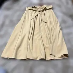 エシーム　フレアスカート　Lサイズ 山吹色