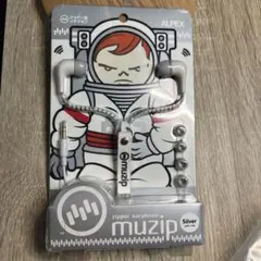 ALPEX muzip ジッパー型イヤホン AHP-118S
