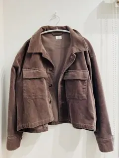 値下げしました❤️CePo ブラウン ミリタリージャケット M