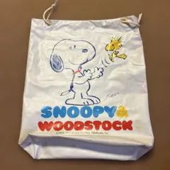 スヌーピー　SNOOPY ビニールバッグ　昭和レトロ