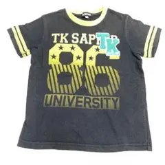 TKSAPKID ワールド　半袖　Tシャツ　ブラック　120cmのサムネイル