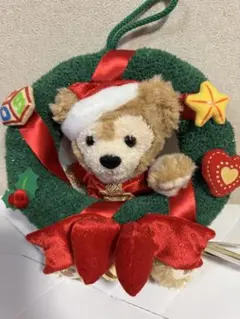 ダッフィー クリスマス リース ぬいぐるみのサムネイル