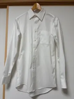 UNIQLO ホワイト Mサイズ スーパーノンアイロン ワイシャツ