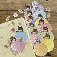 書き込める✎*。午年シール ＊ 新年 うま 手帳シール