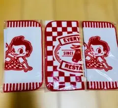 ビッグボーイ タオルハンカチ　3枚セット