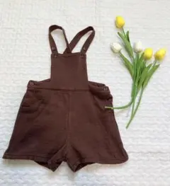 韓国子供服　モンベベ　　サロペット　100