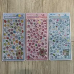 【国内正規品】【明日発送】ボンボンドロップシール ミニ しずくちゃん 3種セット