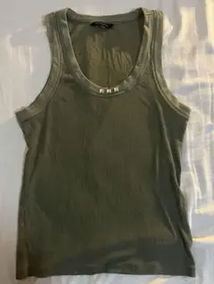 BANANA REPUBLIC olivegreen studstank topのサムネイル