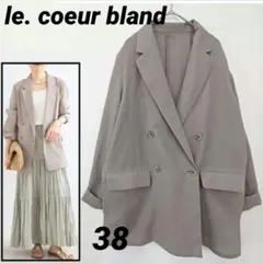 le. coeur bland ルクールブラン リネンライクテーラードジャケットのサムネイル