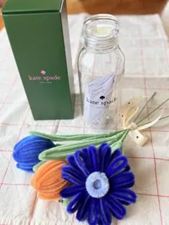【新品】kate spade × KINTO LOOP クリアボトル500mlのサムネイル