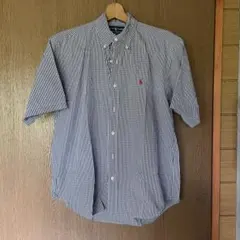 Ralph Lauren Blake ギンガムチェック 半袖シャツ L