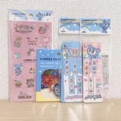 ⭐*︎様 【お買い得】セリア　エンジェルブルー シール 4枚セット