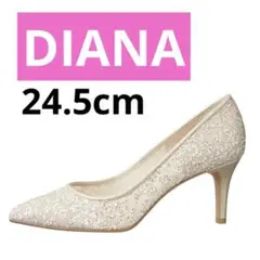 DIANA ダイアナ プラチナ グリッターチュール 24.5cm