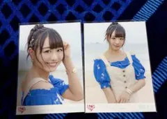 瀧脇笙古 生写真 海辺　セミコンプ　イコラブ