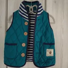 サマンサモスモス　リバーシブル　ベスト