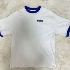 WEGO M Tシャツ ホワイト/ブルー