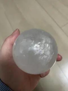 【天然石】ホワイトカルサイト(レインボー)