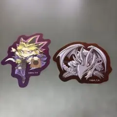 遊戯王　ローソン　ステッカー　遊戯　レッドアイズ