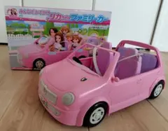 みんなでおでかけ　リカちゃん ファミリーカー 　ピンク
