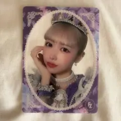 FRUITS ZIPPER 仲川瑠夏 クリアトレカ　クラシカルプリンセス