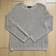 UNIQLO UNIQLO 3Dメッシュクルーネックセーター サイズ　XLのサムネイル