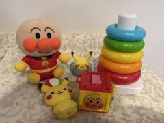 アンパンマン ピカチュウ 知育玩具　5点セットのサムネイル