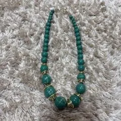 ターコイズ風ネックレス