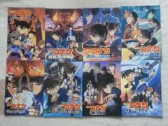 名探偵コナン 映画パンフレット8冊と入場者特典クリアファイル4枚　他