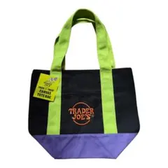 Trader Joe's ミニトートバッグ 非売品ステッカー付き