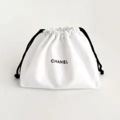 未使用 ⭐️ CHANEL シャネル 巾着 ポーチ 小物入れ ホワイト ノベルティ