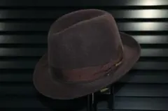 早い者勝ち✨40s Mallory Brown Hat 7 1/4 58cm - メルカリ