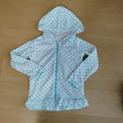 水玉模様 ラッシュガード 120