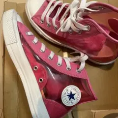 CONVERSE ALL STAR クリアピンク ハイカット