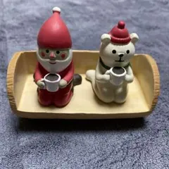 デコレ❁⃘*.゜コンコンブル 白くま サンタ 3点セット