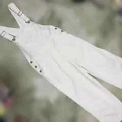 ハニーズ COLZA 白 デニムサロペット オーバーオール Mサイズのサムネイル