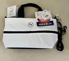 匿名配送　新品未使用　プーマ　ラウンドトートバッグ　拡張型　ショルダーベルト付き