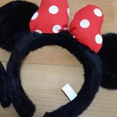 東京ディズニーリゾート　ランド　シー ミニーマウスカチューシャミニーちゃんリボン