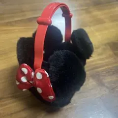 レア　ディズニー　イヤーマフ　ミニー　 リボン
